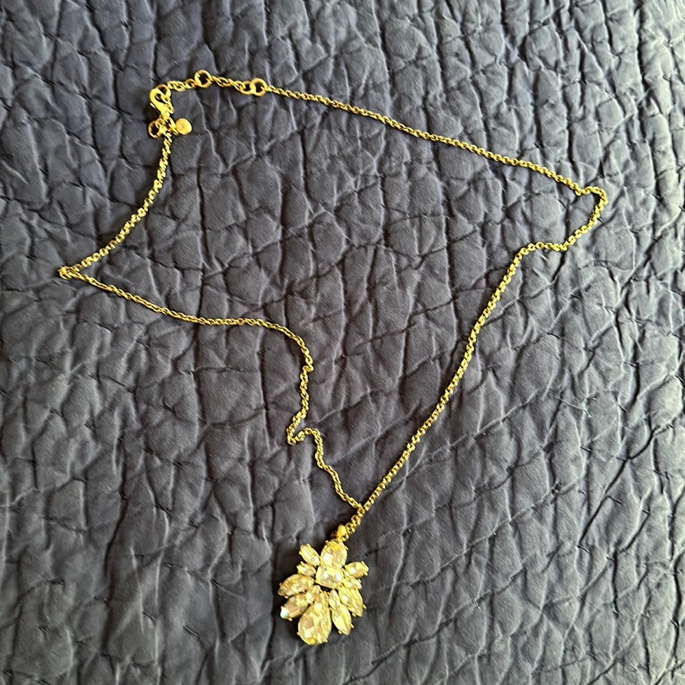 JCrew long drop necklace